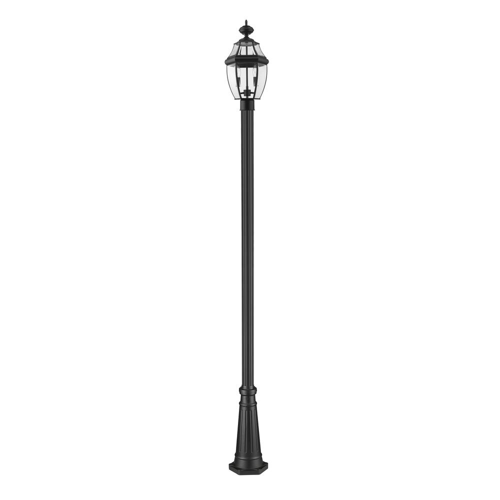 2 Light Outdoor Post Mounted Fixture. Picture 3