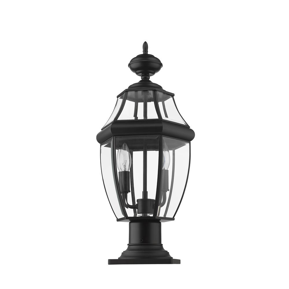 2 Light Outdoor Pier Mounted Fixture. Picture 5
