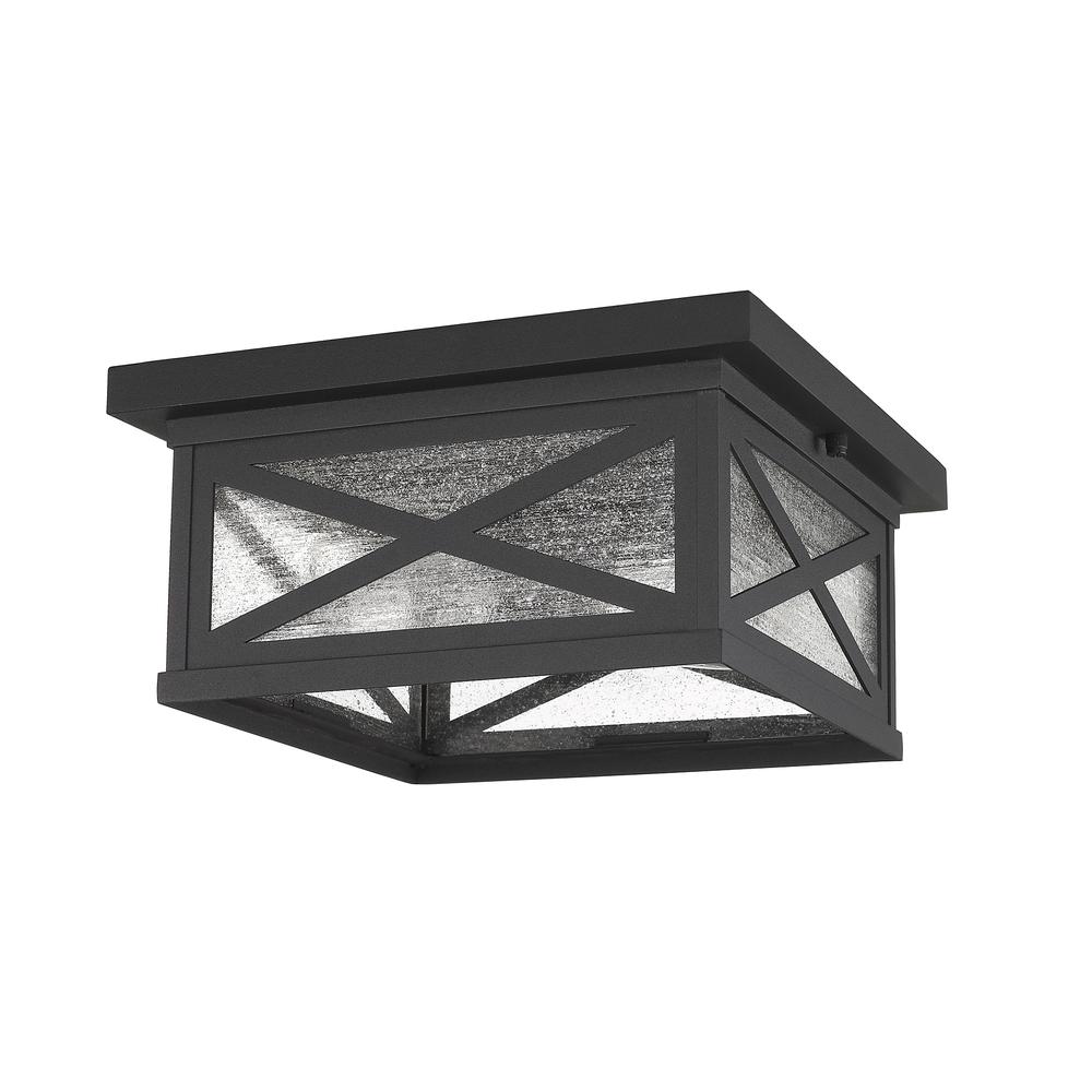 2 Light Outdoor Flush Mount. Picture 5