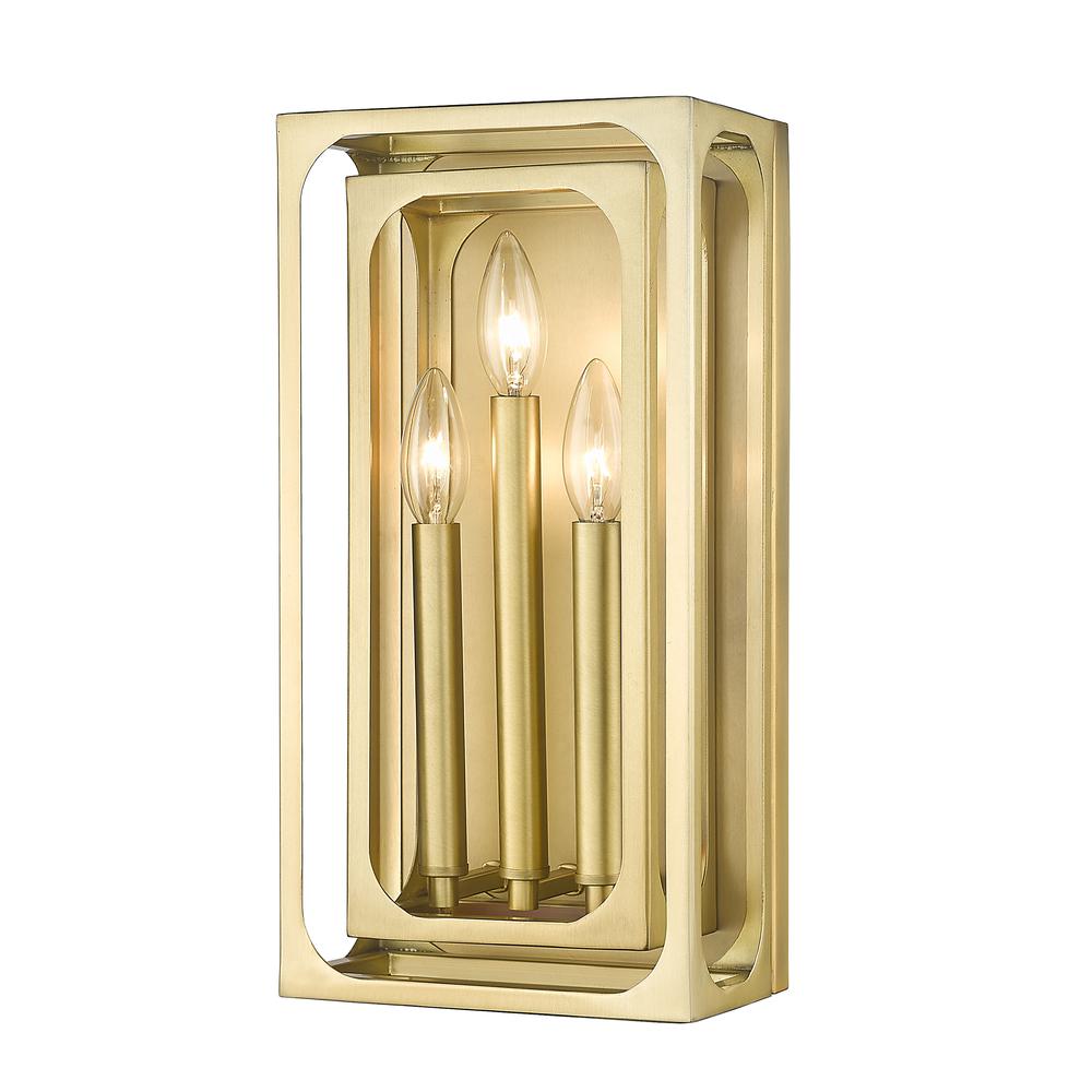 3 Light Wall Sconce. Picture 1