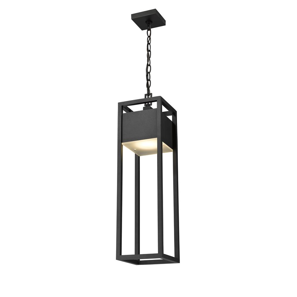 1 Light Outdoor Chain Mount Ceiling Fixture. Picture 3