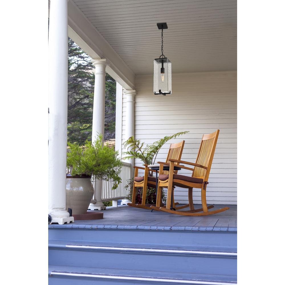 1 Light Outdoor Chain Mount Ceiling Fixture. Picture 8