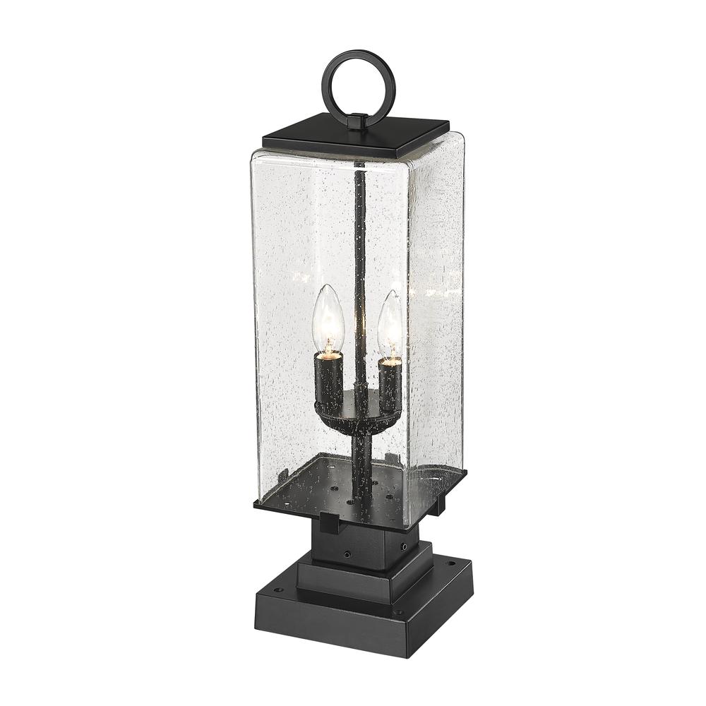 2 Light Outdoor Pier Mounted Fixture. Picture 2