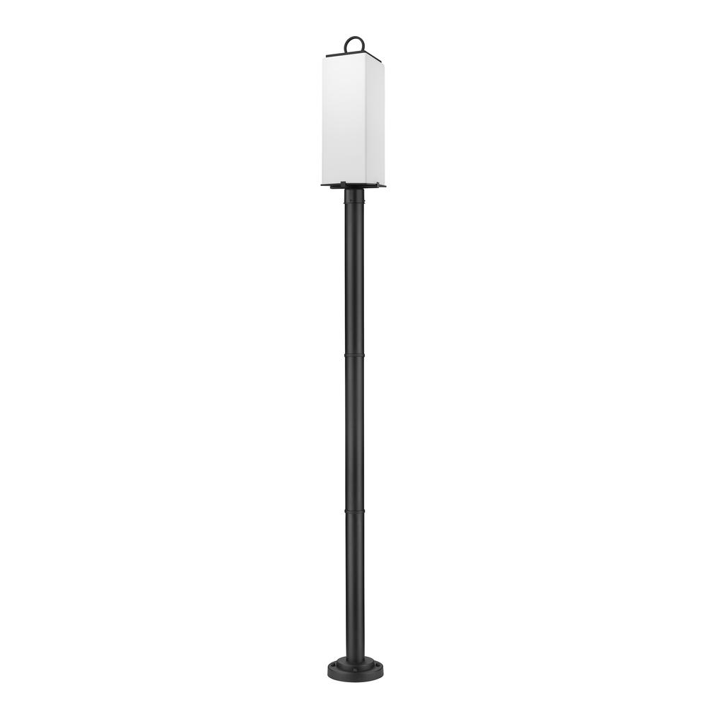 3 Light Outdoor Post Mounted Fixture. Picture 5