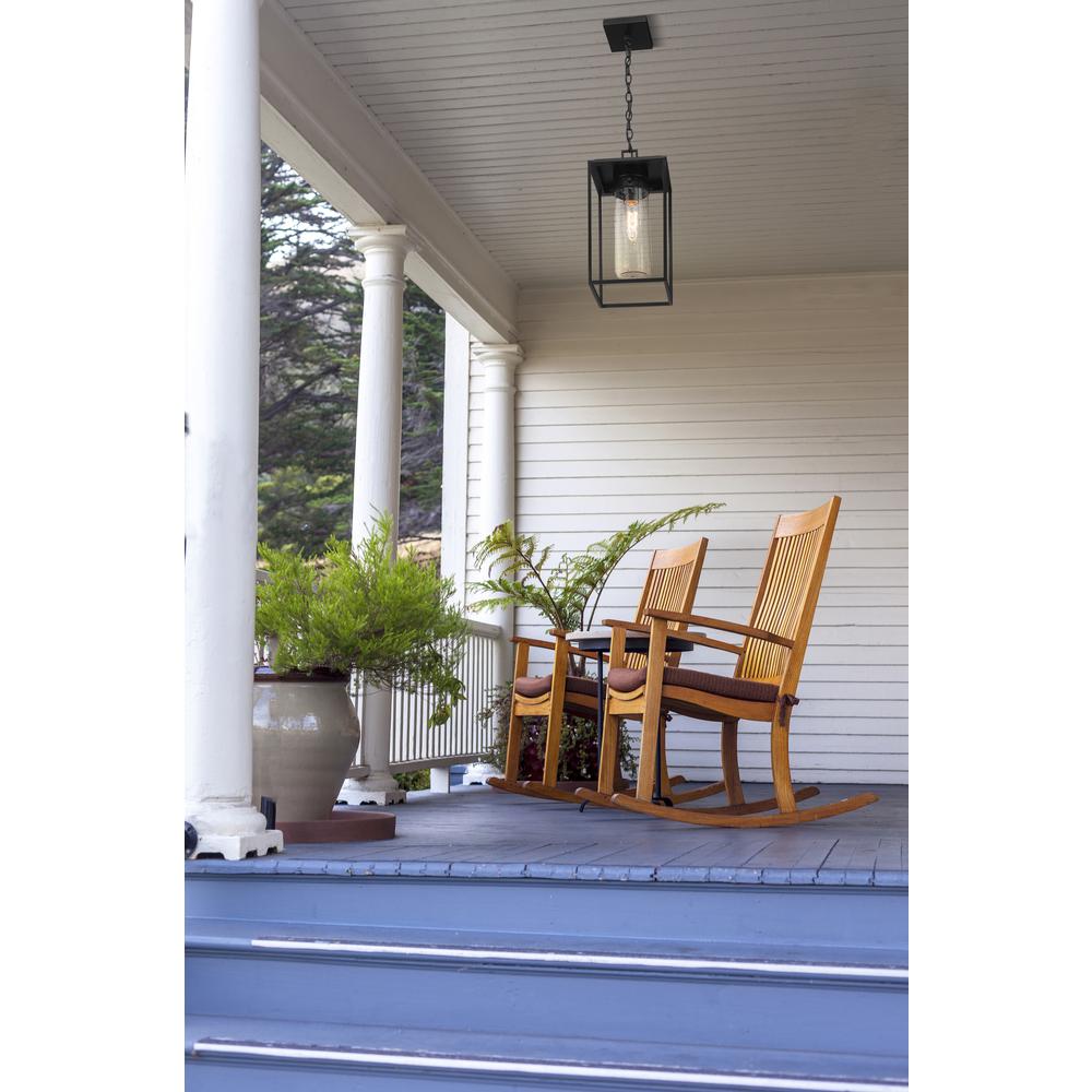 1 Light Outdoor Chain Mount Ceiling Fixture. Picture 8