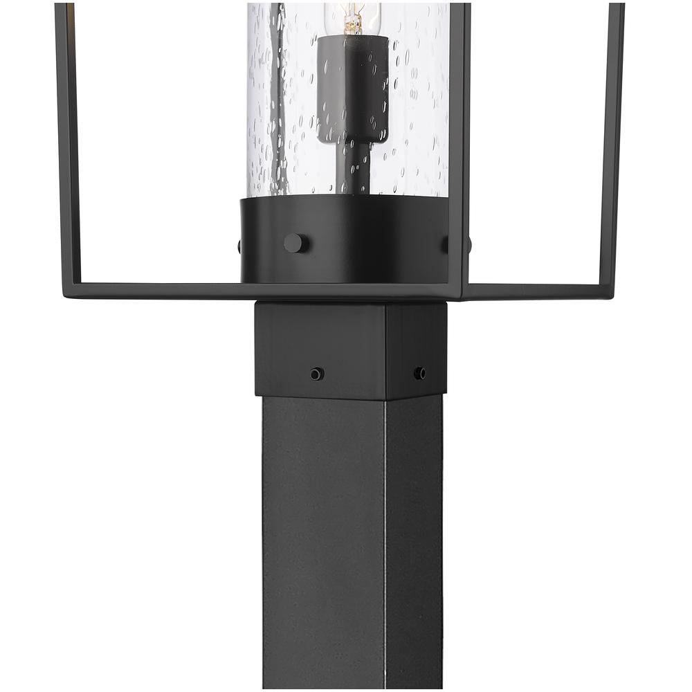 1 Light Outdoor Post Mounted Fixture. Picture 4