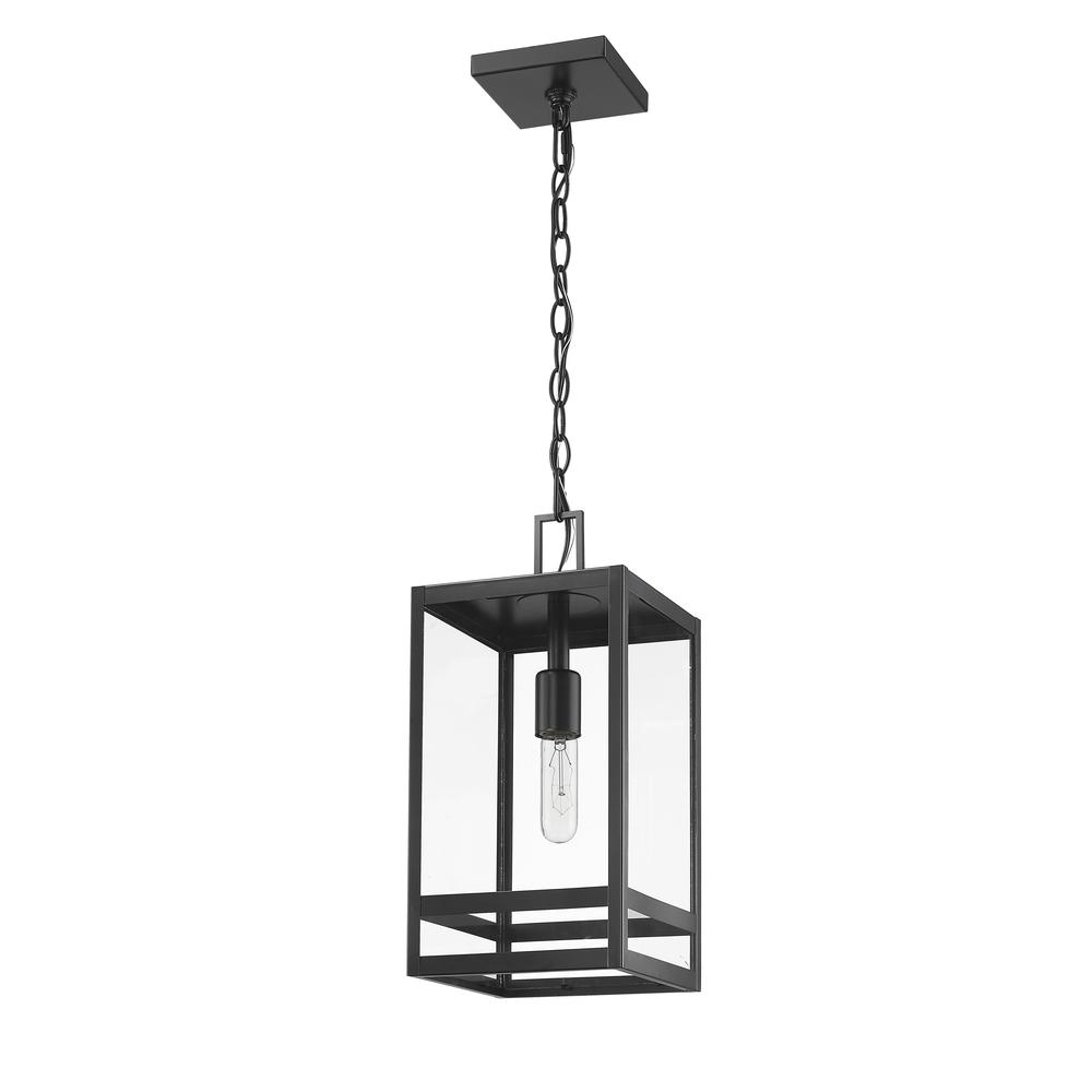 1 Light Outdoor Chain Mount Ceiling Fixture. Picture 5