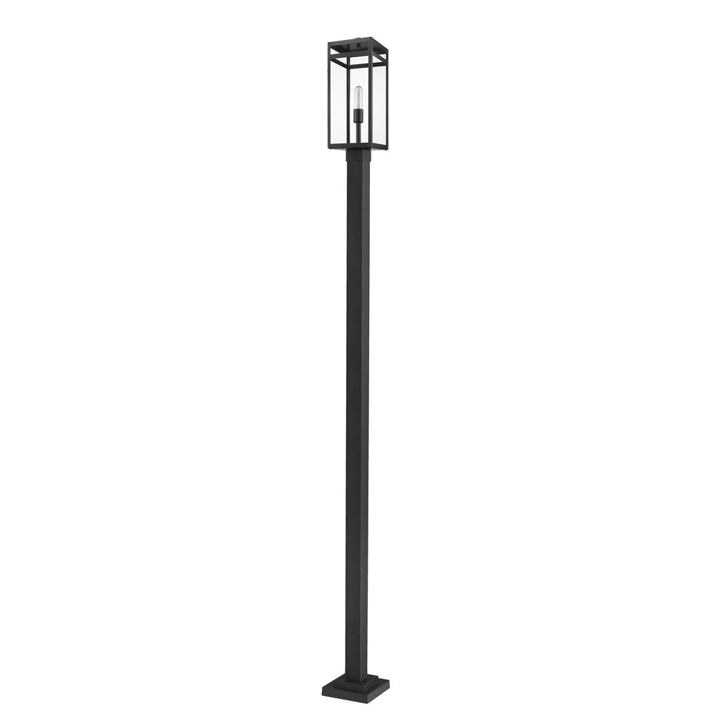 1 Light Outdoor Post Mounted Fixture. Picture 5