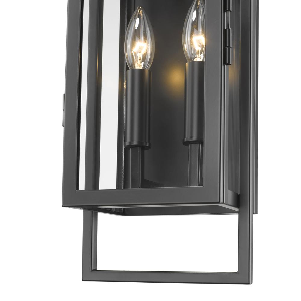 2 Light Outdoor Wall Light. Picture 4