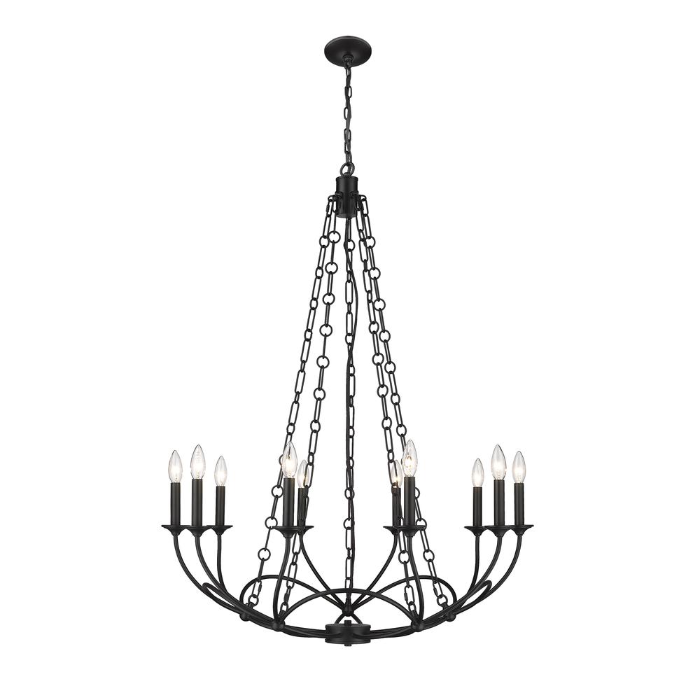 10 Light Chandelier. Picture 1
