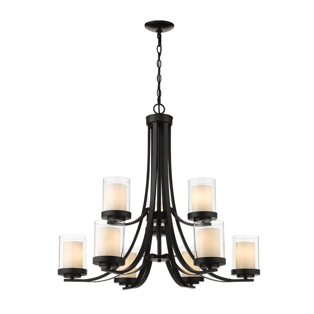 9 Light Chandelier. Picture 1