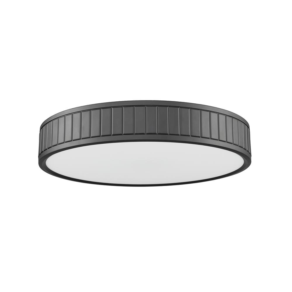 Madison 1 Light Flush Mount, Frosted. Picture 5