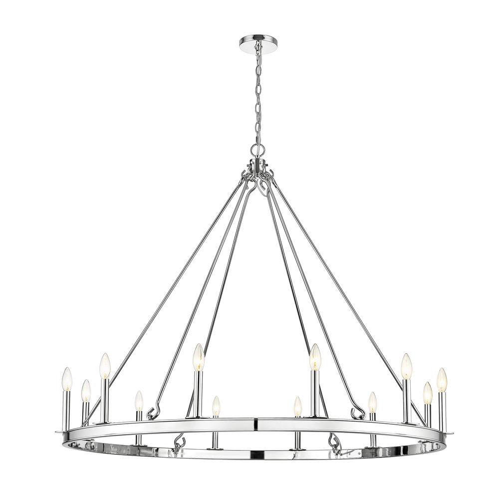12 Light Chandelier. Picture 1