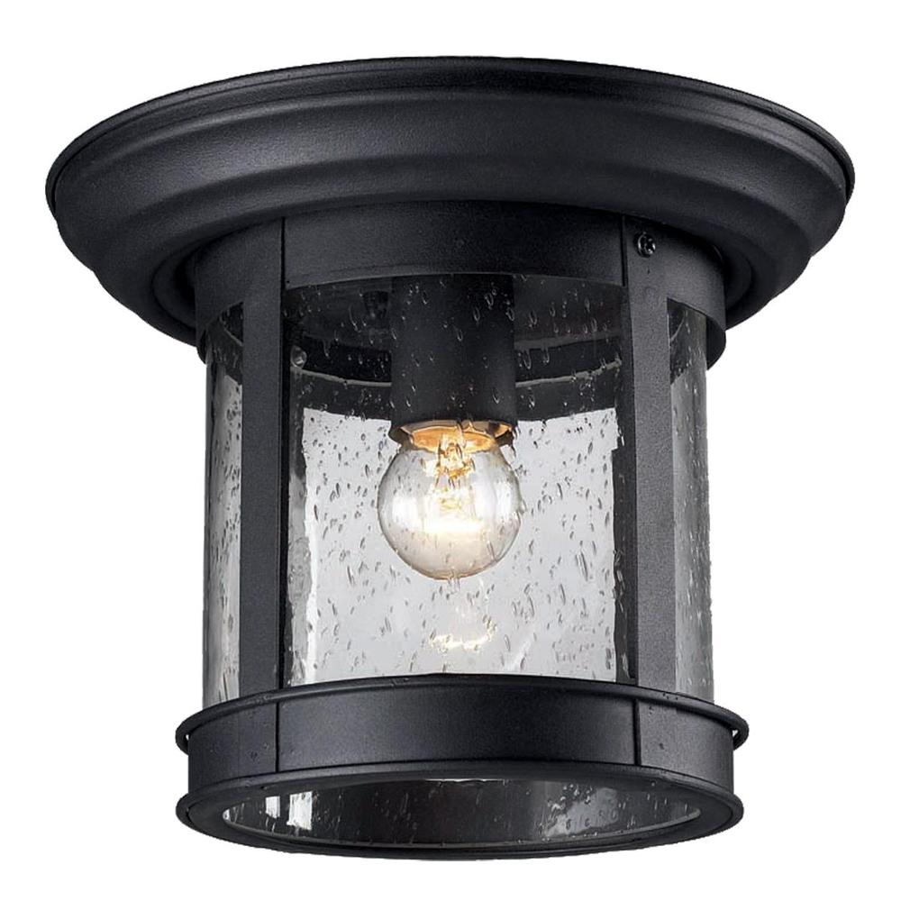 1 Light Outdoor Flush Mount. Picture 1