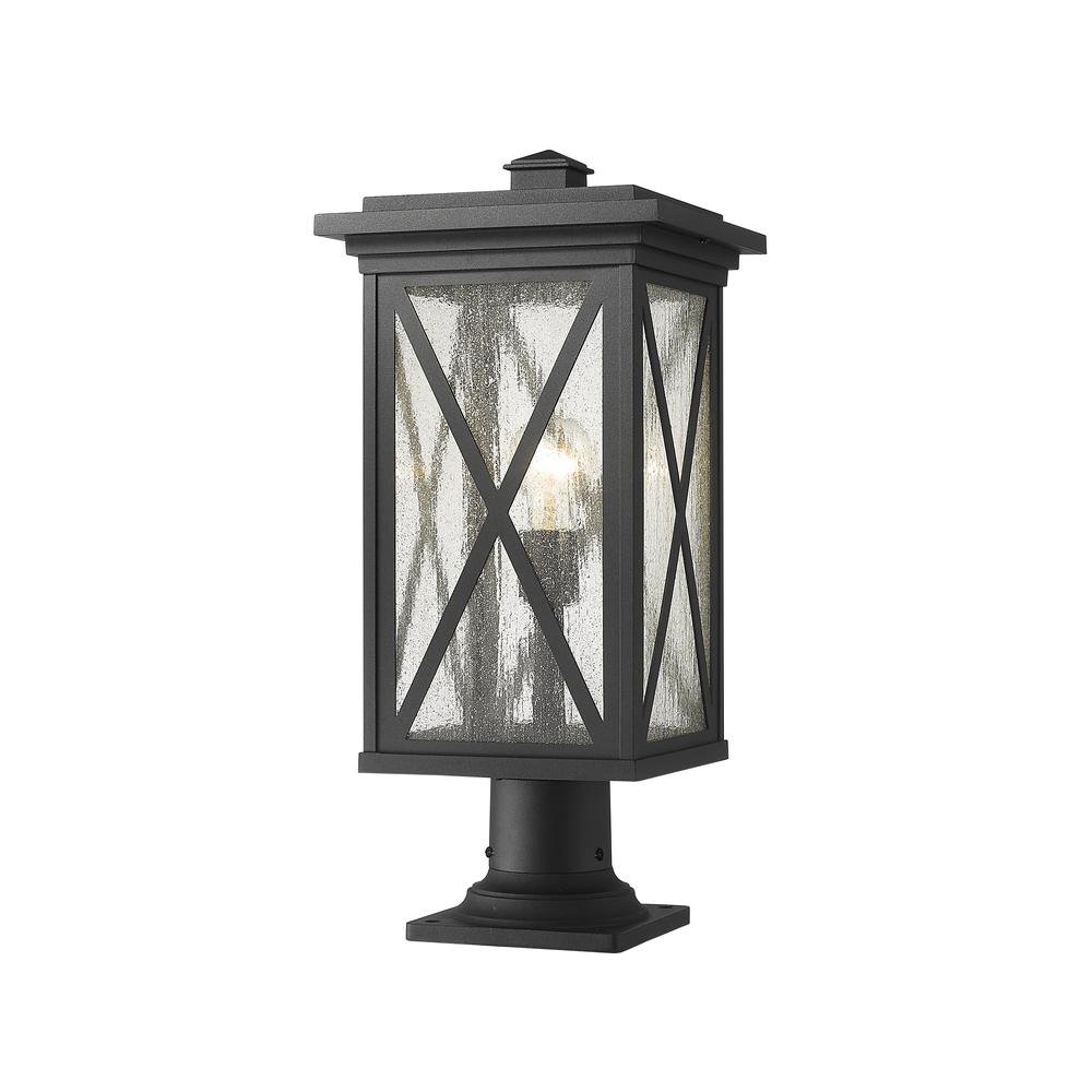 1 Light Outdoor Pier Mounted Fixture. Picture 1