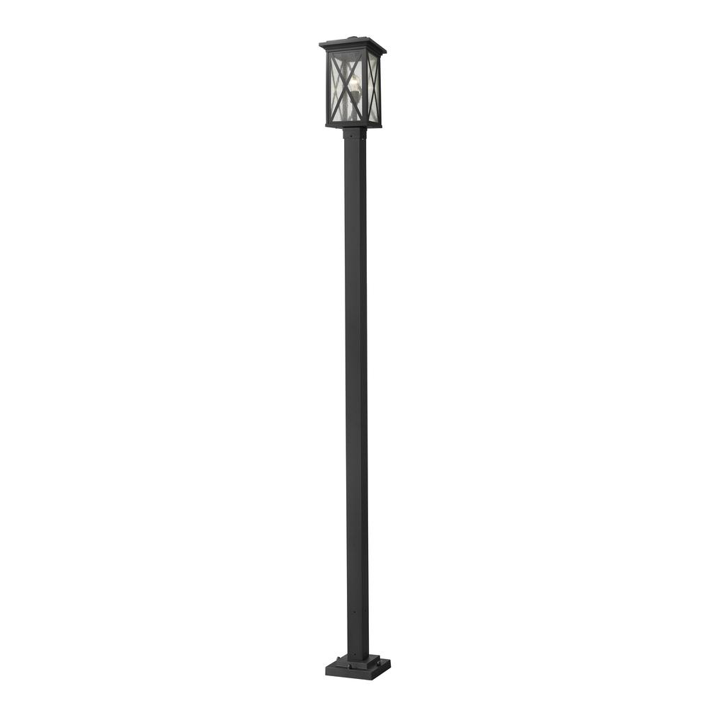 1 Light Outdoor Post Mounted Fixture. Picture 1