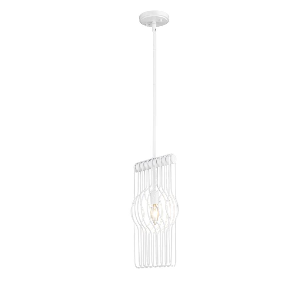 Pearson - 1 Light Chandelier in Brushed Nickel. Picture 1