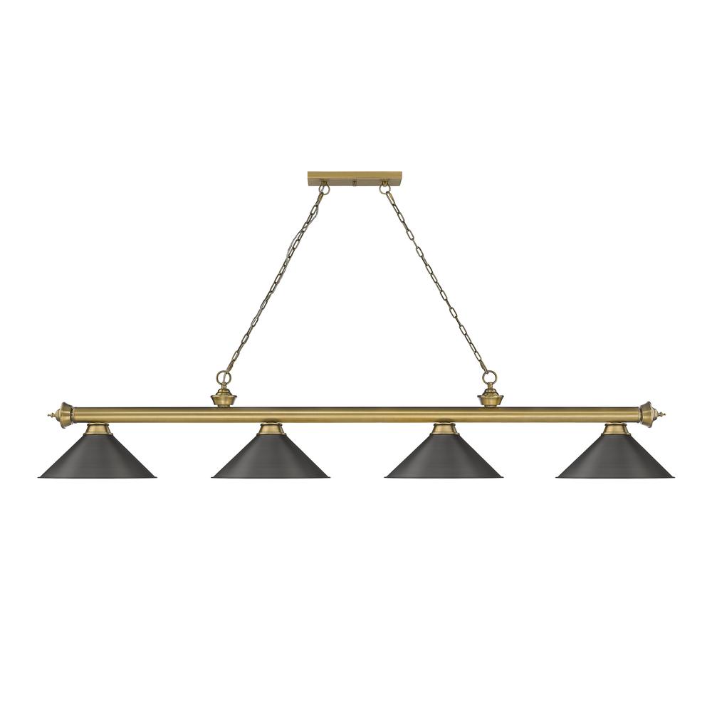 12 Light Chandelier, Rubbed Brass. Picture 7