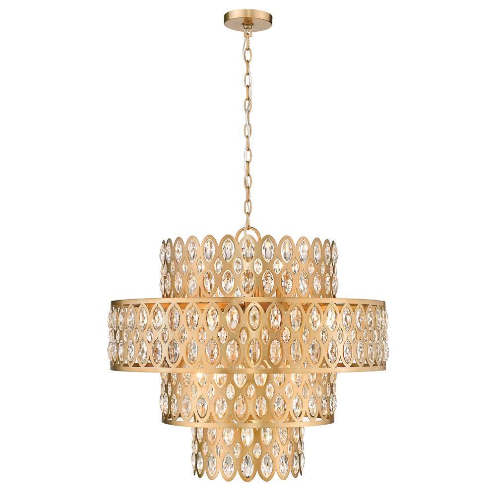 13 Light Chandelier. Picture 1
