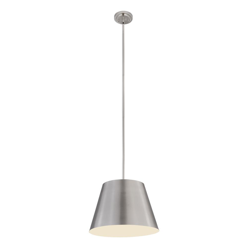 Lilly 1 Light Pendant, Brushed Nickel. Picture 3