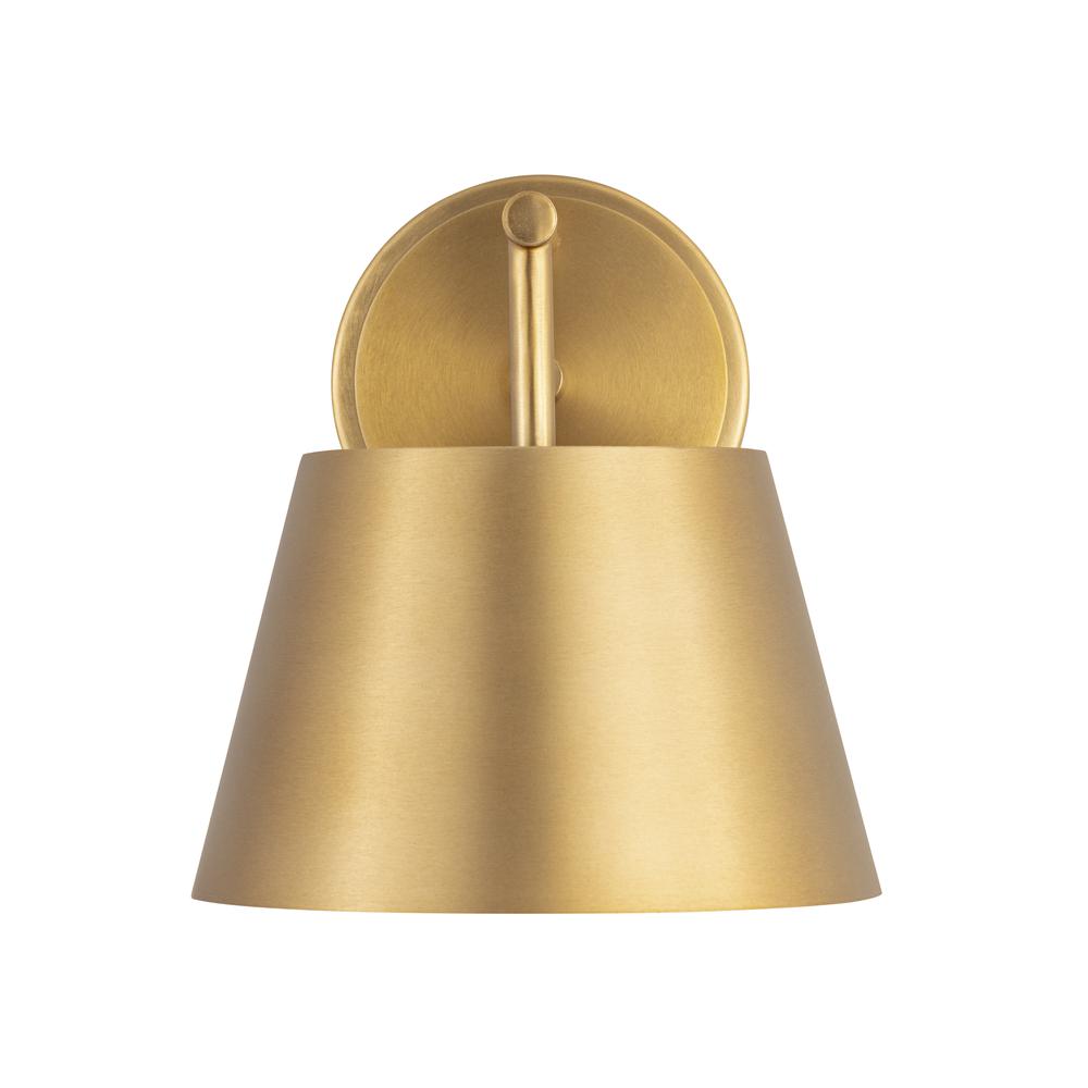 Lilly 1 Light Wall Sconce, Modern Gold. Picture 2