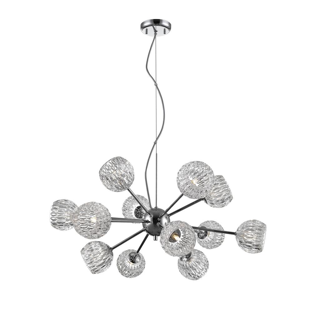 12 Light Chandelier. Picture 1