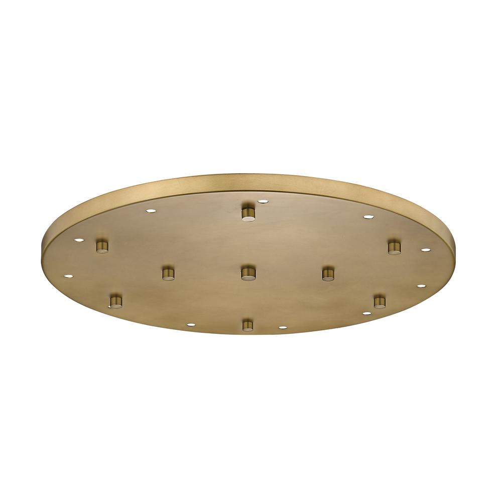 11 Light Ceiling Plate. Picture 1