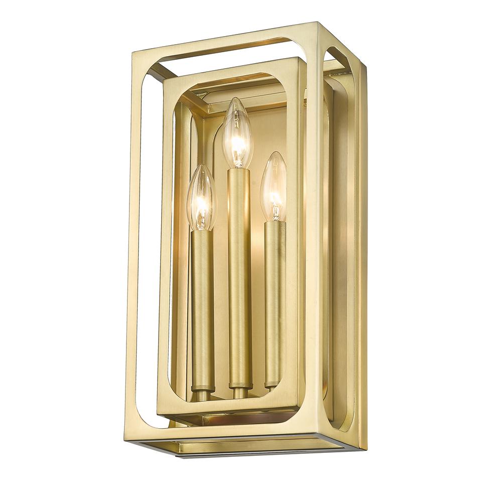 3 Light Wall Sconce. Picture 3