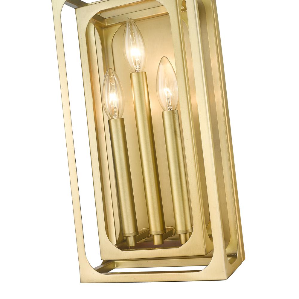 3 Light Wall Sconce. Picture 4
