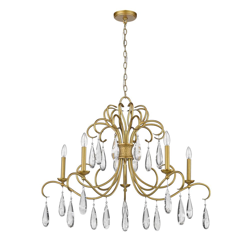 5 Light Chandelier. Picture 5