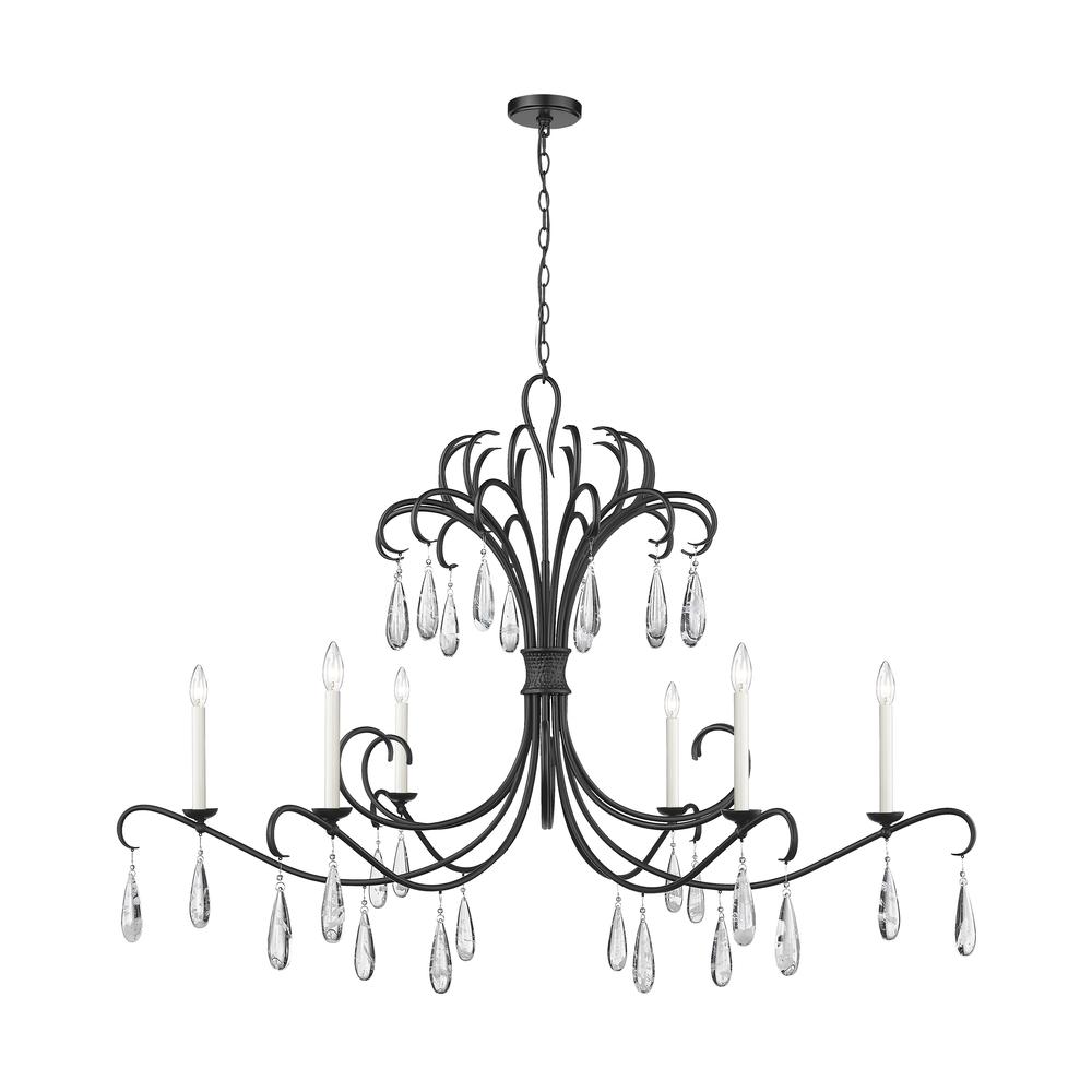 6 Light Chandelier. Picture 3