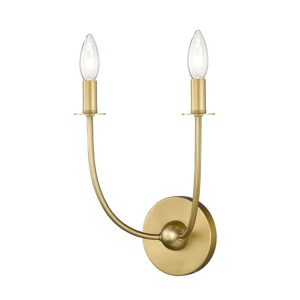 2 Light Wall Sconce. Picture 2