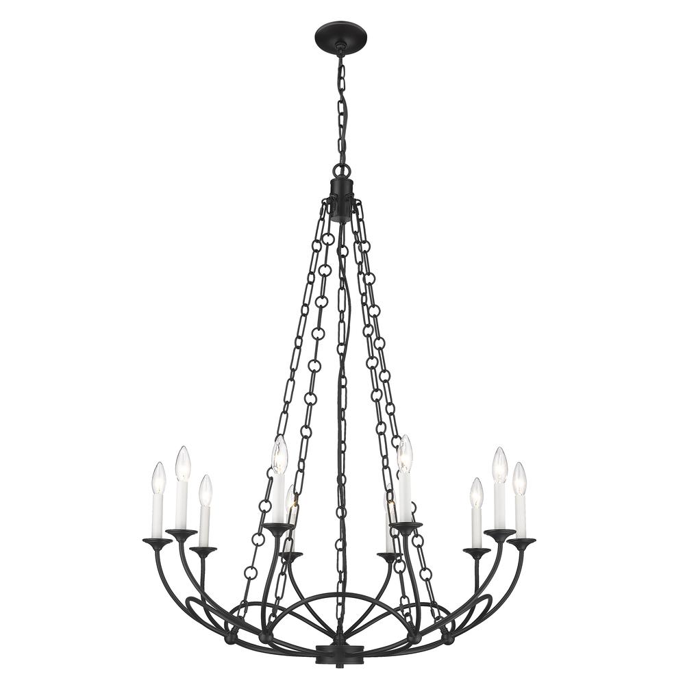 10 Light Chandelier. Picture 3
