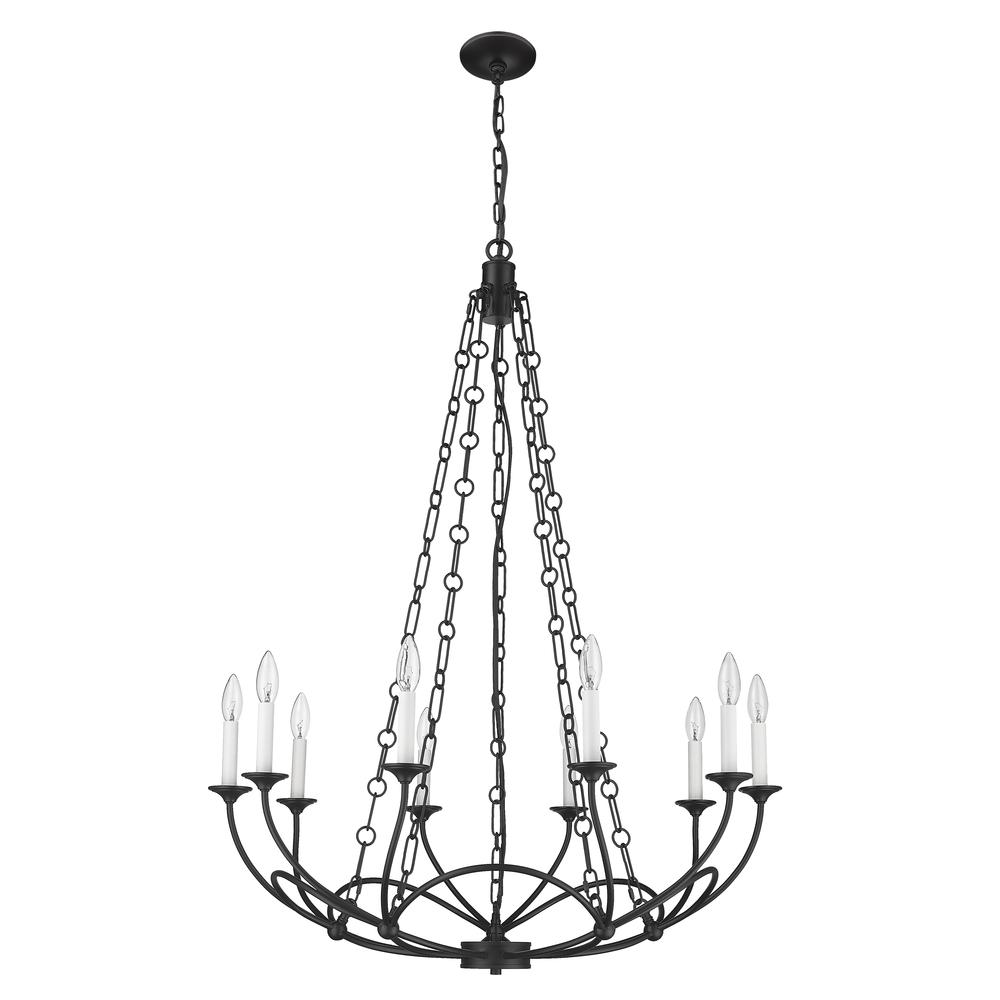 10 Light Chandelier. Picture 5