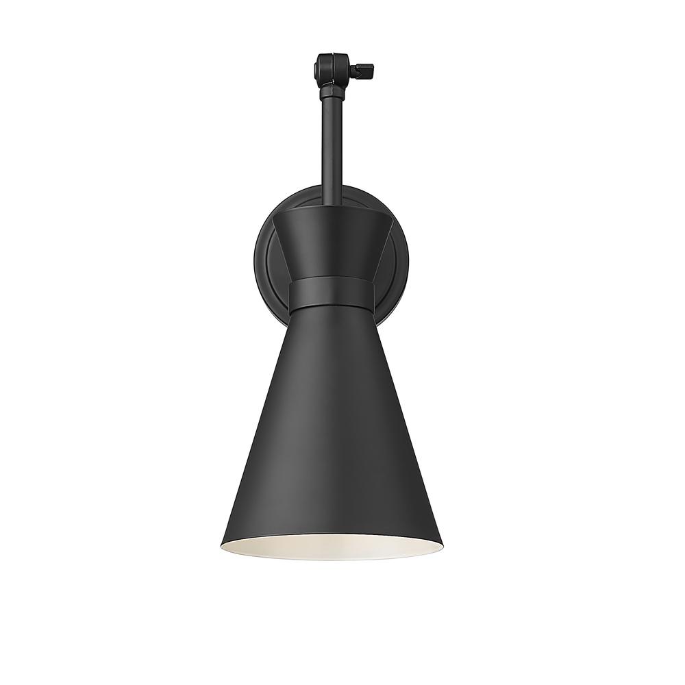 Soriano 1 Light Wall Sconce, Matte Black. Picture 2