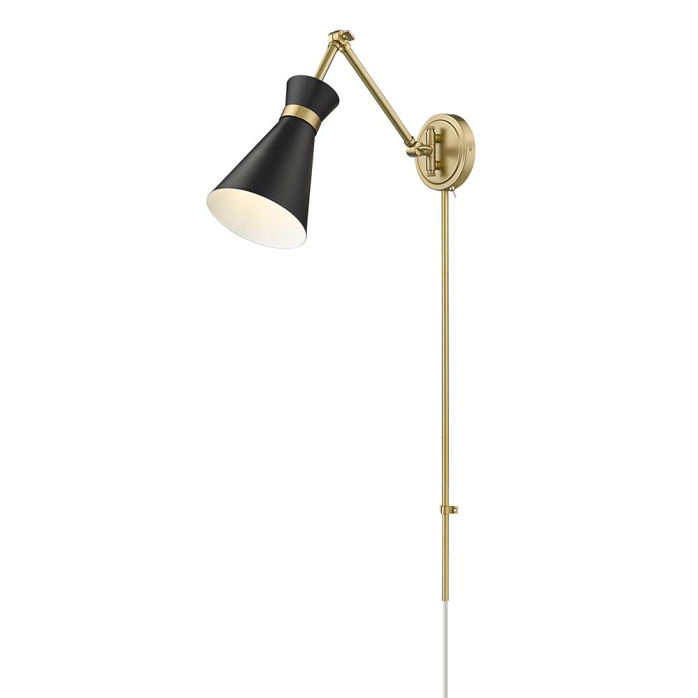 Soriano 1 Light Wall Sconce, Modern Gold. Picture 3