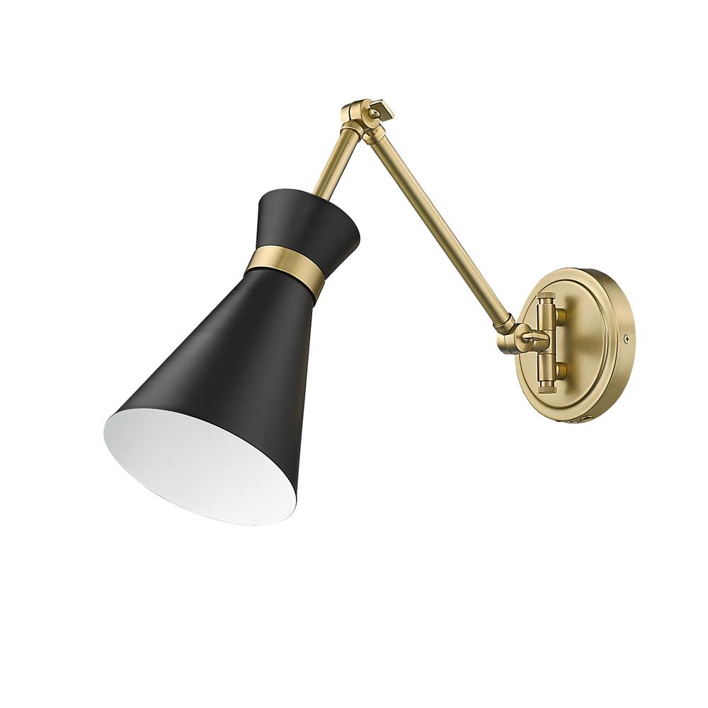 Soriano 1 Light Wall Sconce, Modern Gold. Picture 5