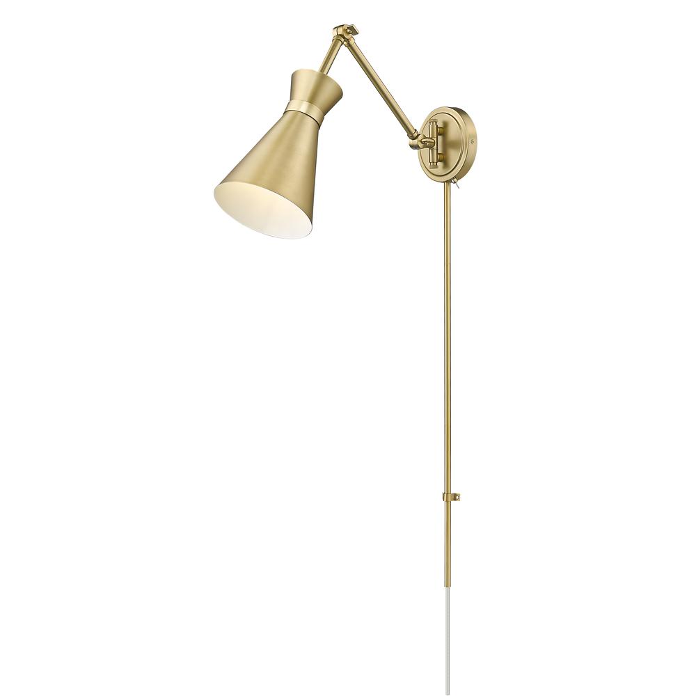Soriano 1 Light Wall Sconce, Modern Gold. Picture 3