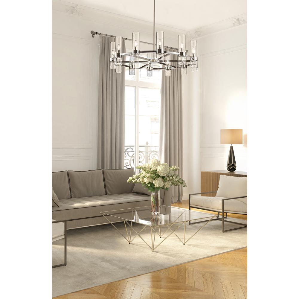 12 Light Chandelier. Picture 8