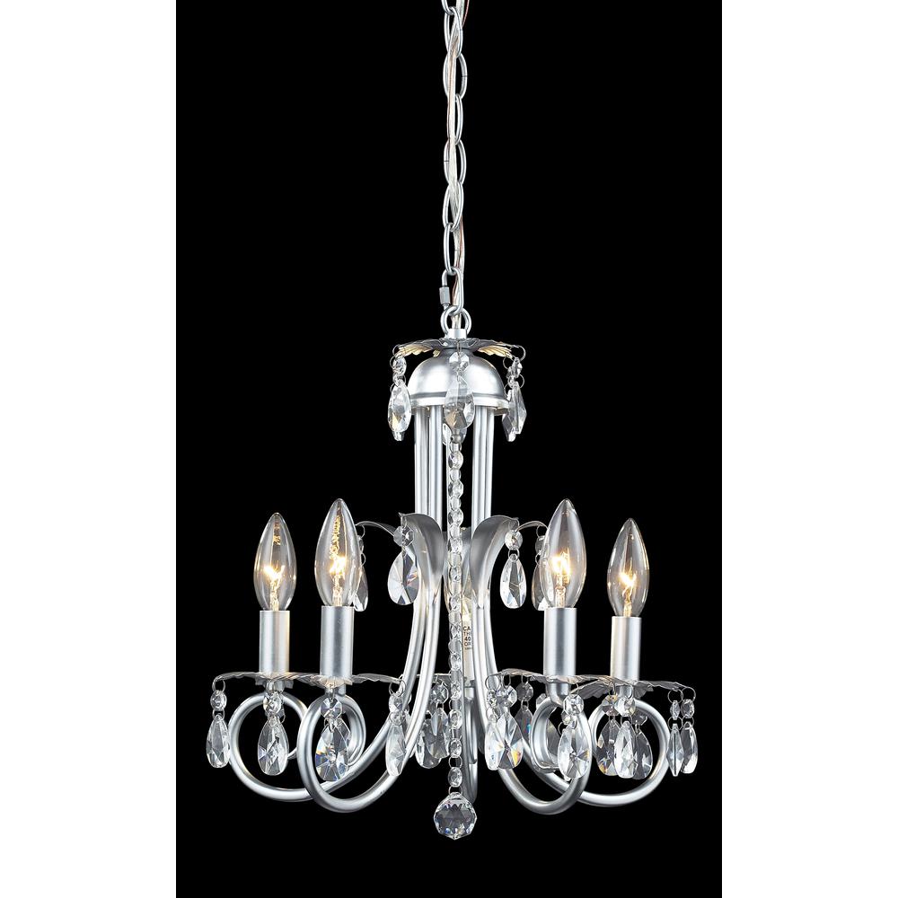5 Light Crystal Chandelier. Picture 1