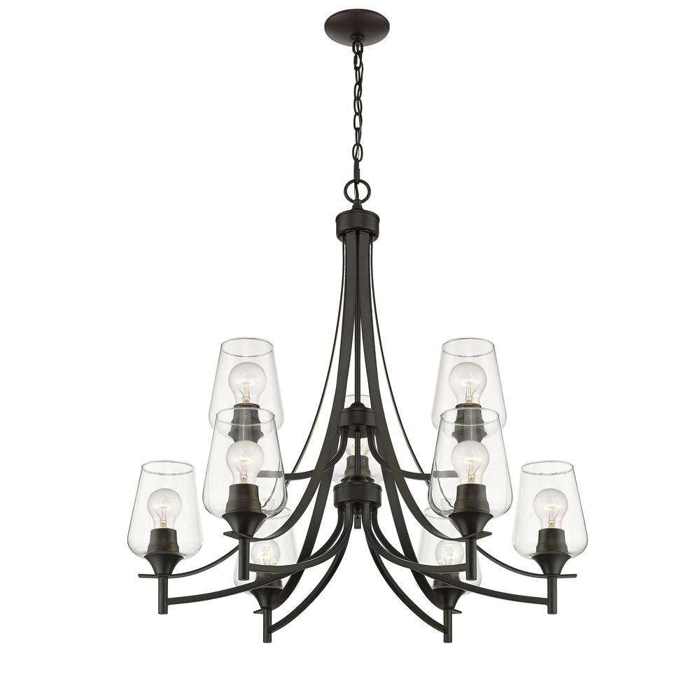 9 Light Chandelier. Picture 3