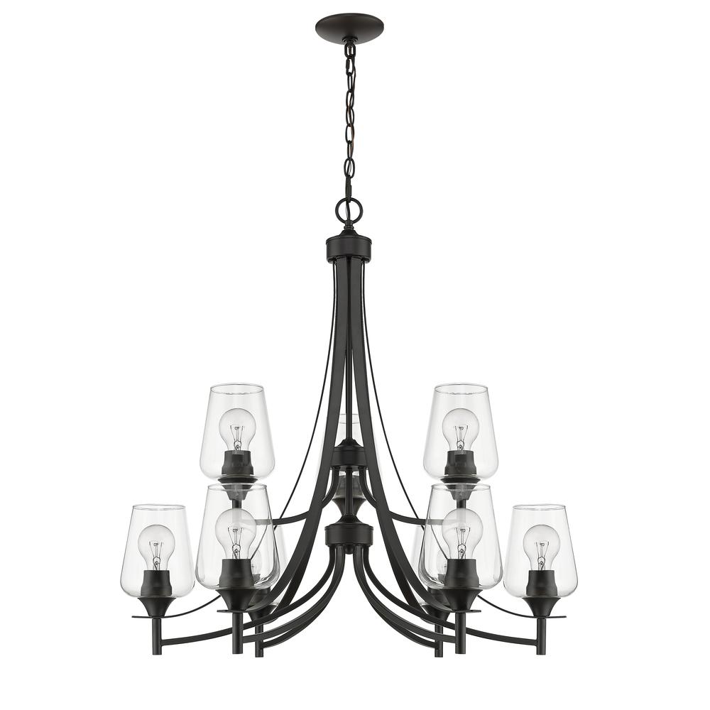 9 Light Chandelier. Picture 5