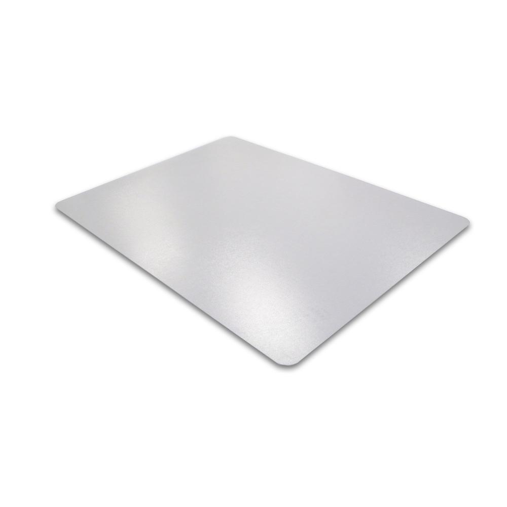 Cleartex Ultimat Chair Mat, Rectangular, Clear Polycarbonate, For Hard Floors, Size 35" x 47". Picture 4