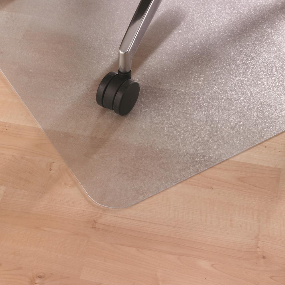 Cleartex Advantagemat PVC Rectangular Chairmat for Hard Floor (48" X 79"). Picture 4