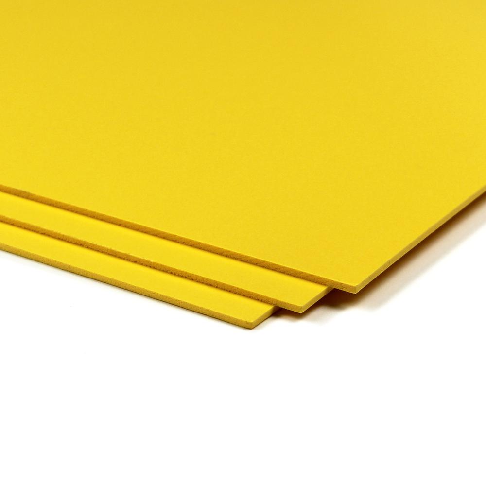 CraftTex, Bubbalux Ultimate Creative Craft Board, Daffodil Yellow, Pack of 3 Letter Size Sheets. Picture 13