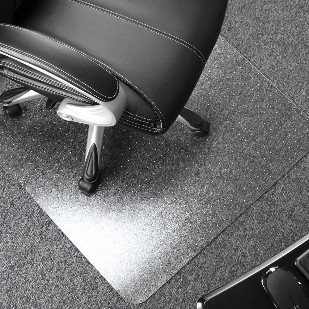 Plus Polycarbonate Rectangular Chair Mat for Low Pile Carpets - 30" x 48". Picture 7
