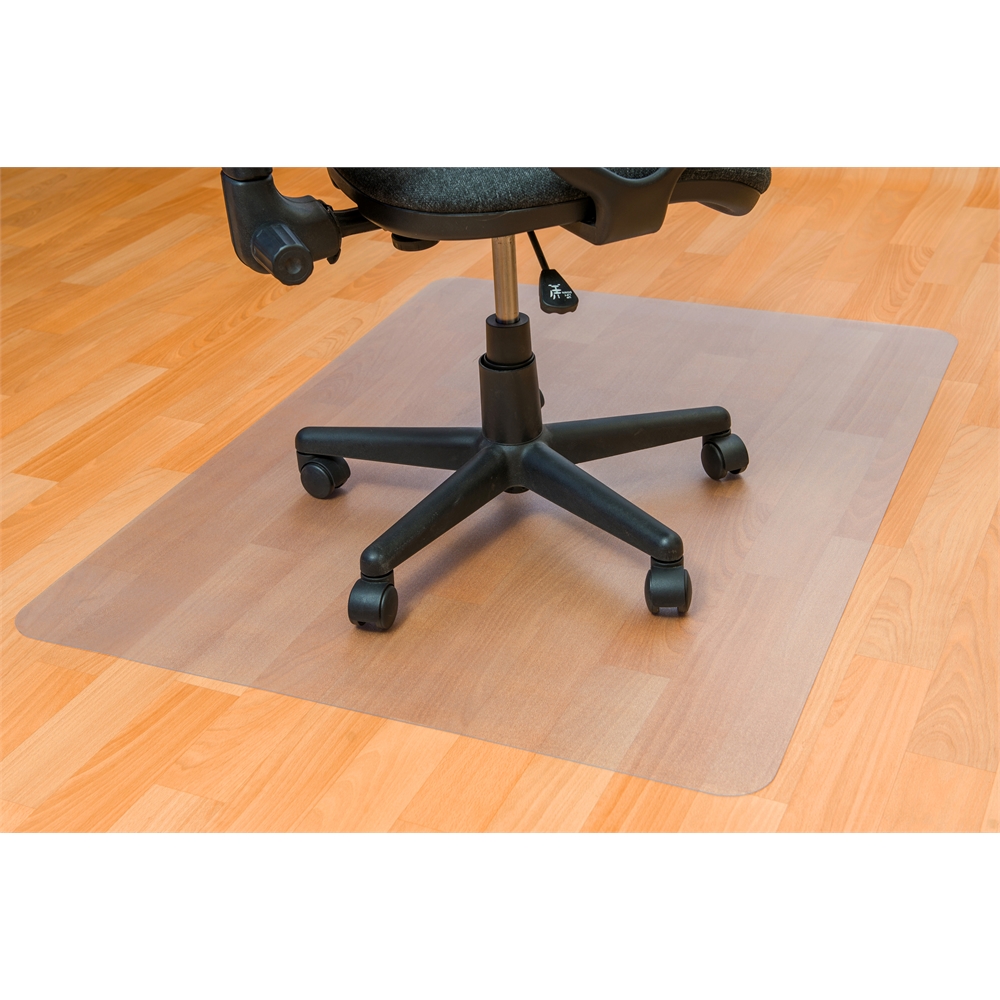 Ecotex Enhanced Polymer Rectangular Chair mat Hard Floor Anti-Slip (30" X 48"). Picture 2
