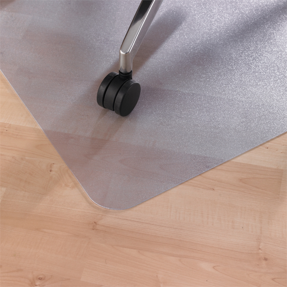 EcoTex Enhanced Polymer Rectangular Chairmat for Hard Floor (48" X 51"). Picture 2