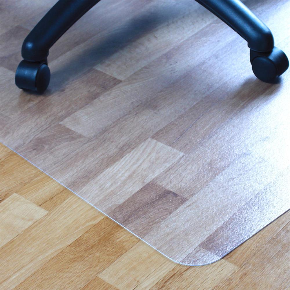 BioPVC Eco Friendly Carbon Neutral PVC Chair Mat for Hard Floors - 29" x 47". Picture 4