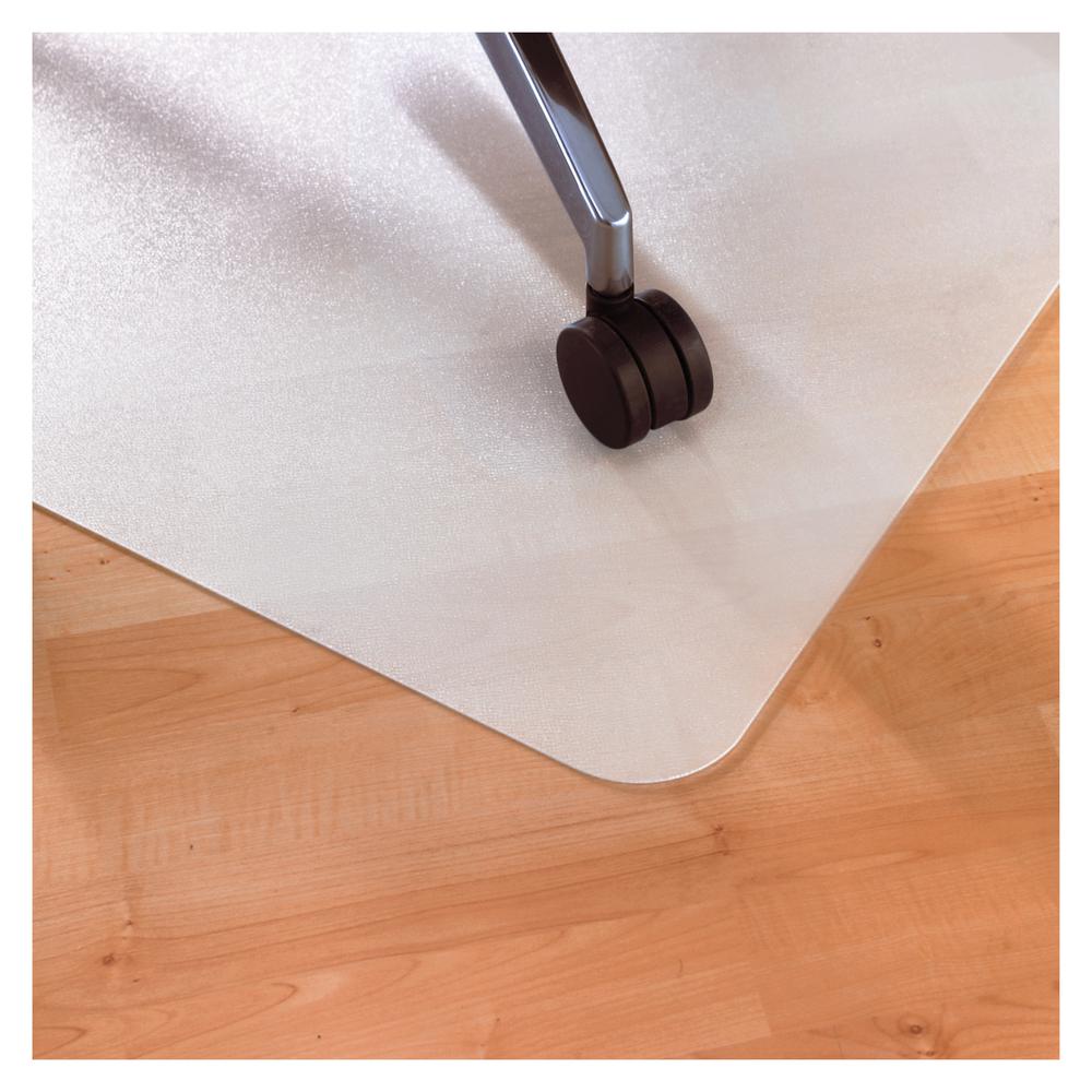 Ecotex® Polypropylene Rectangular Anti-Slip Foldable Chair Mat for Hard Floors - 46" x 57". Picture 4